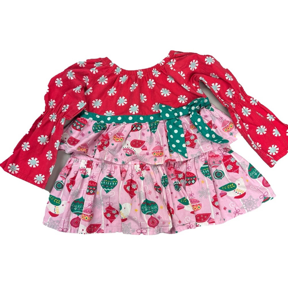 Jelly the Pug Noel Christmas Collection Nicola Playwear Set Dress Only size 6X